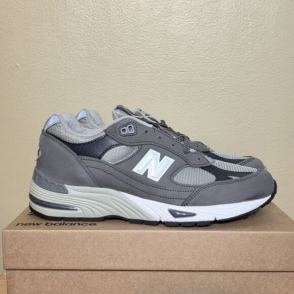 New Balance 991 Made in UK Castlerock Grey Navy M991GNS Men\'s Size 9 MIUK main image 6